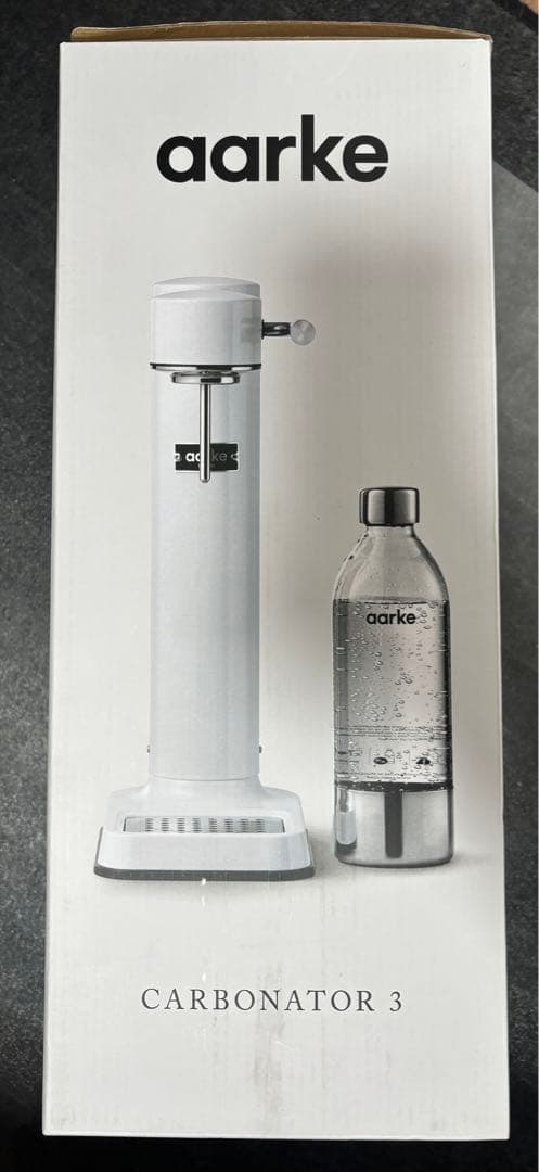 【新品未使用】aarke アールケ カーボネーター 3 ホワイト 炭酸メーカー