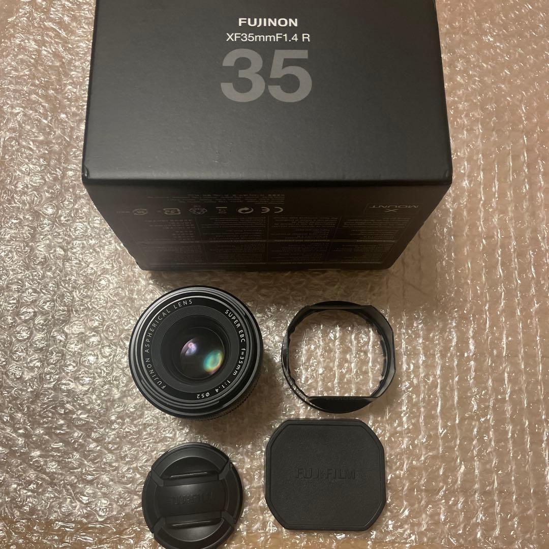 美品FUJIFILM XF 35mm F1.4 R 単焦点レンズ Xマウント