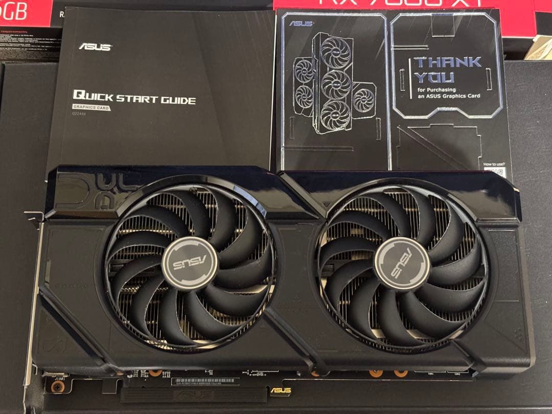 グラフィックボード・グラボ・ビデオカード ASUS Radeon RX 7800 XT DUAL OC 16GB