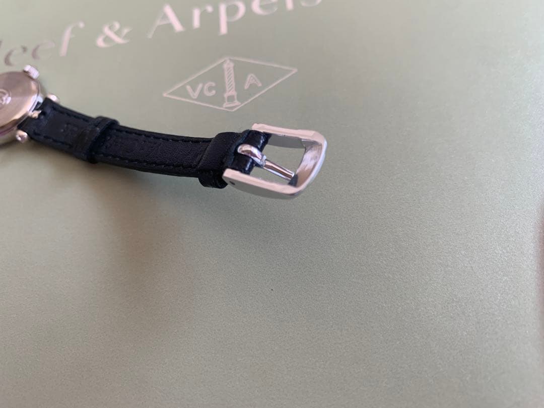 【電池交換済 ベルト新品 稼動品】Van Cleef & Arpels時計