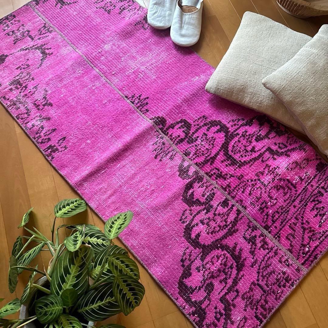 meno 様おまとめ2枚セット　トルコヴィンテージラグ