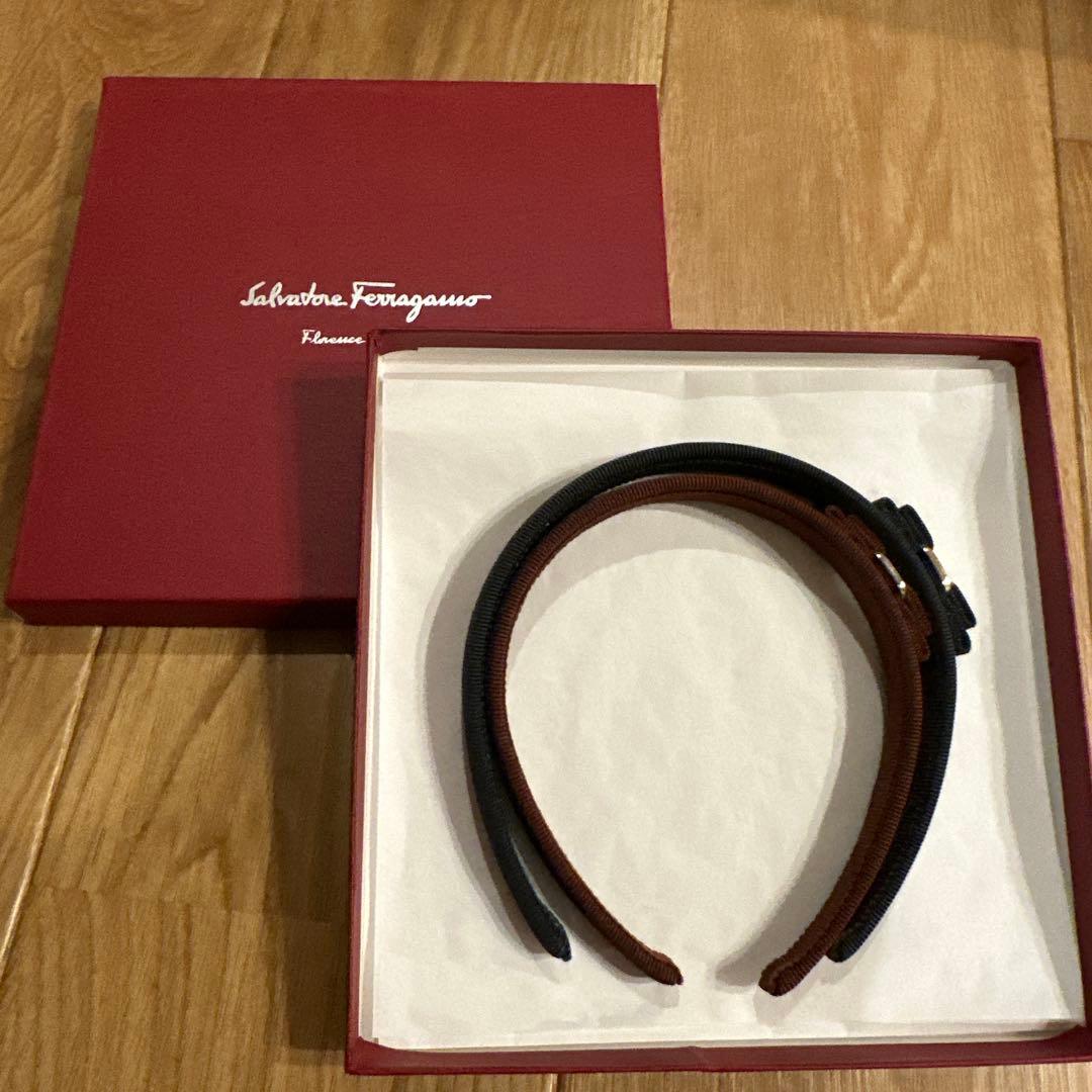 Salvatore Ferragamo カチューシャ2本セット