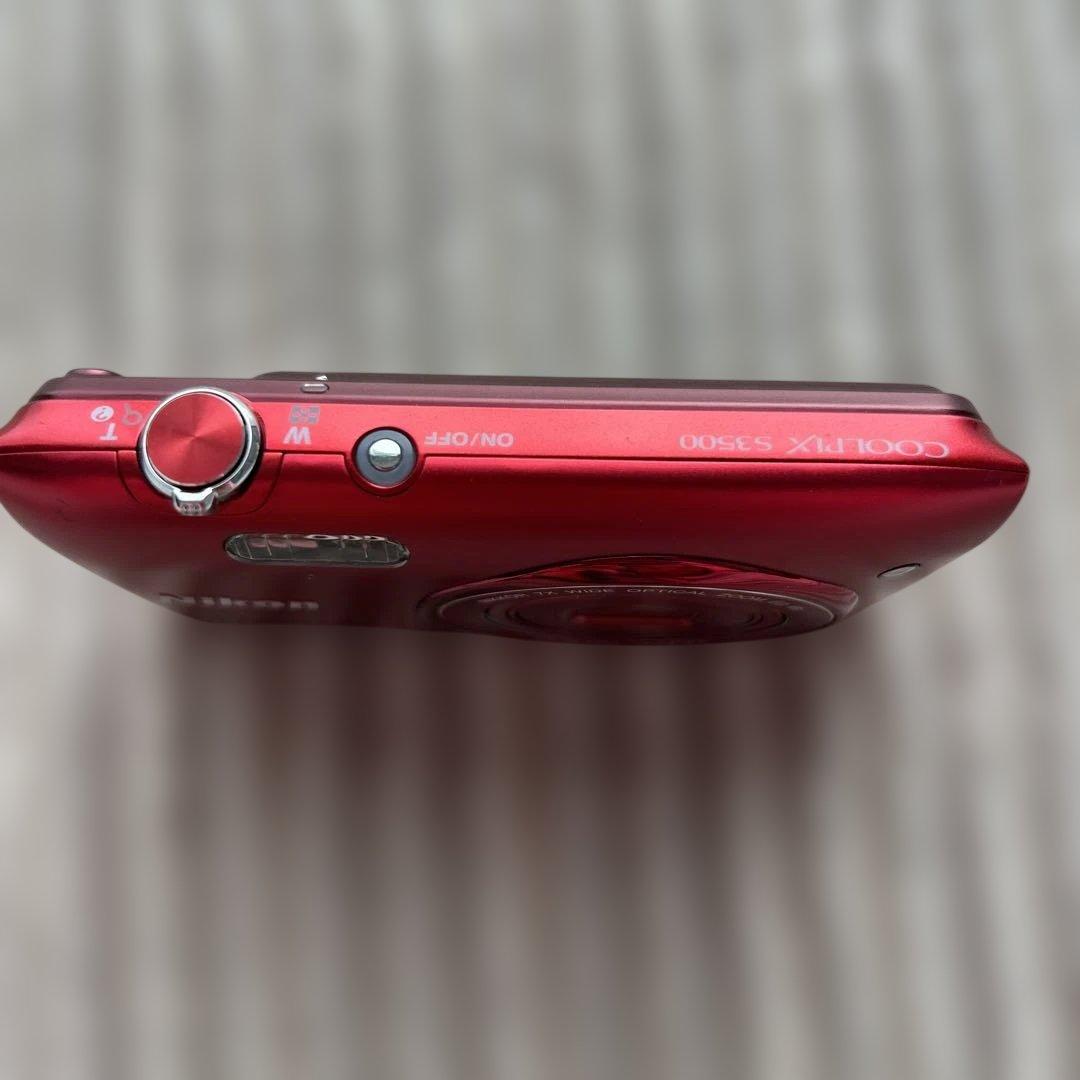 NIKON coolpix ニコン クールピクス　s3500 レッド