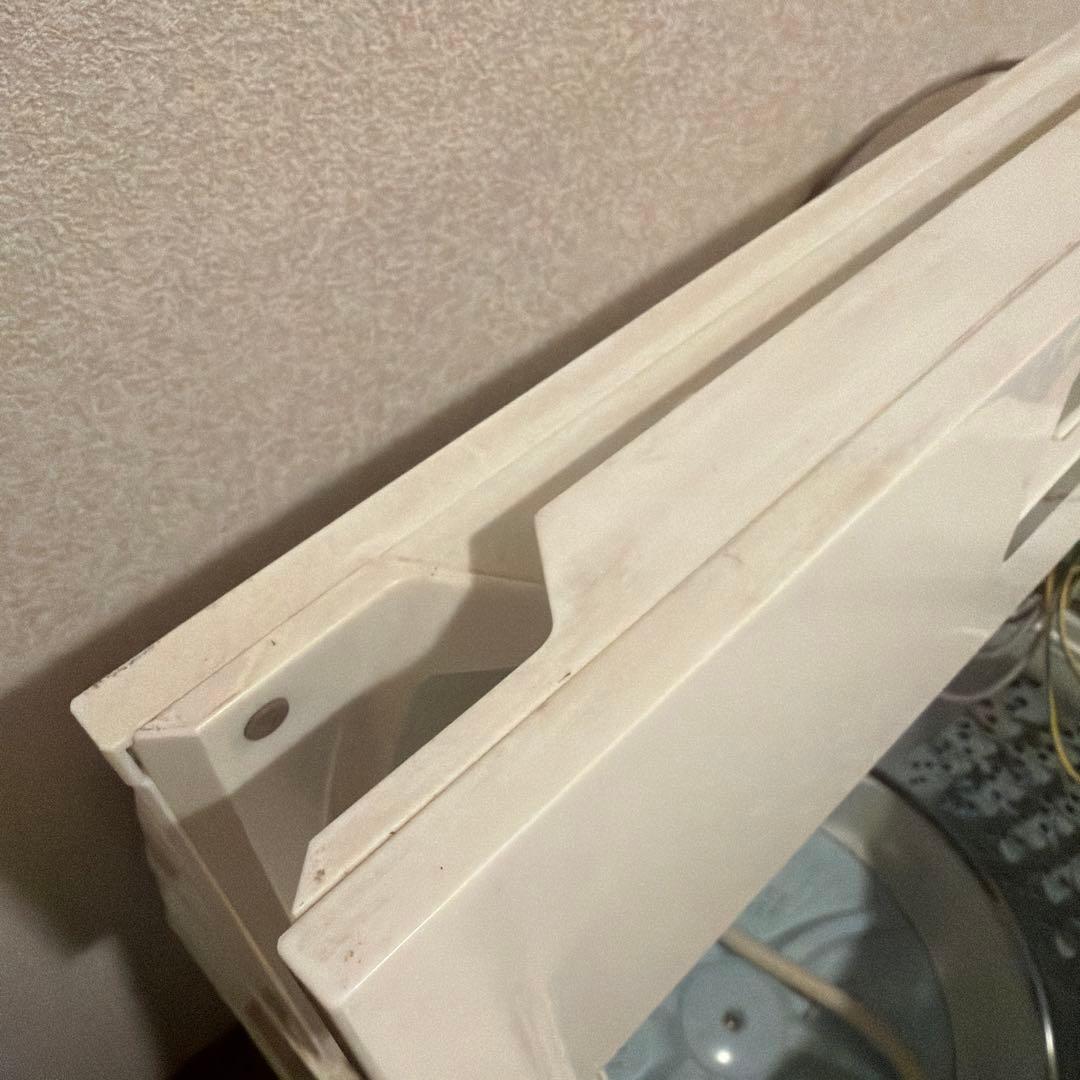 TOSHIBA 縦型全自動洗濯機 AW-7D5(W) 2017年製 調整脚付き