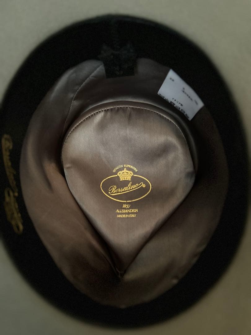 Borsalino ウールハット グレー
