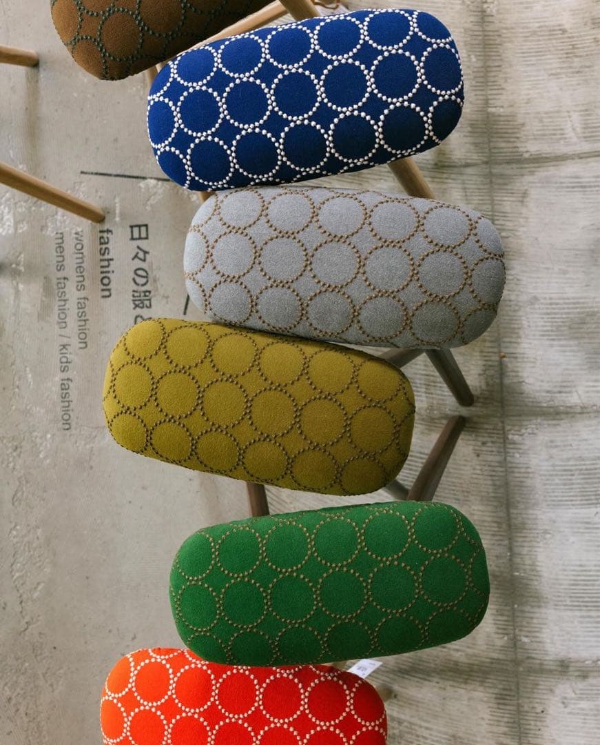 キッチンスツール　H630 BR ミナペルホネン　ringo green