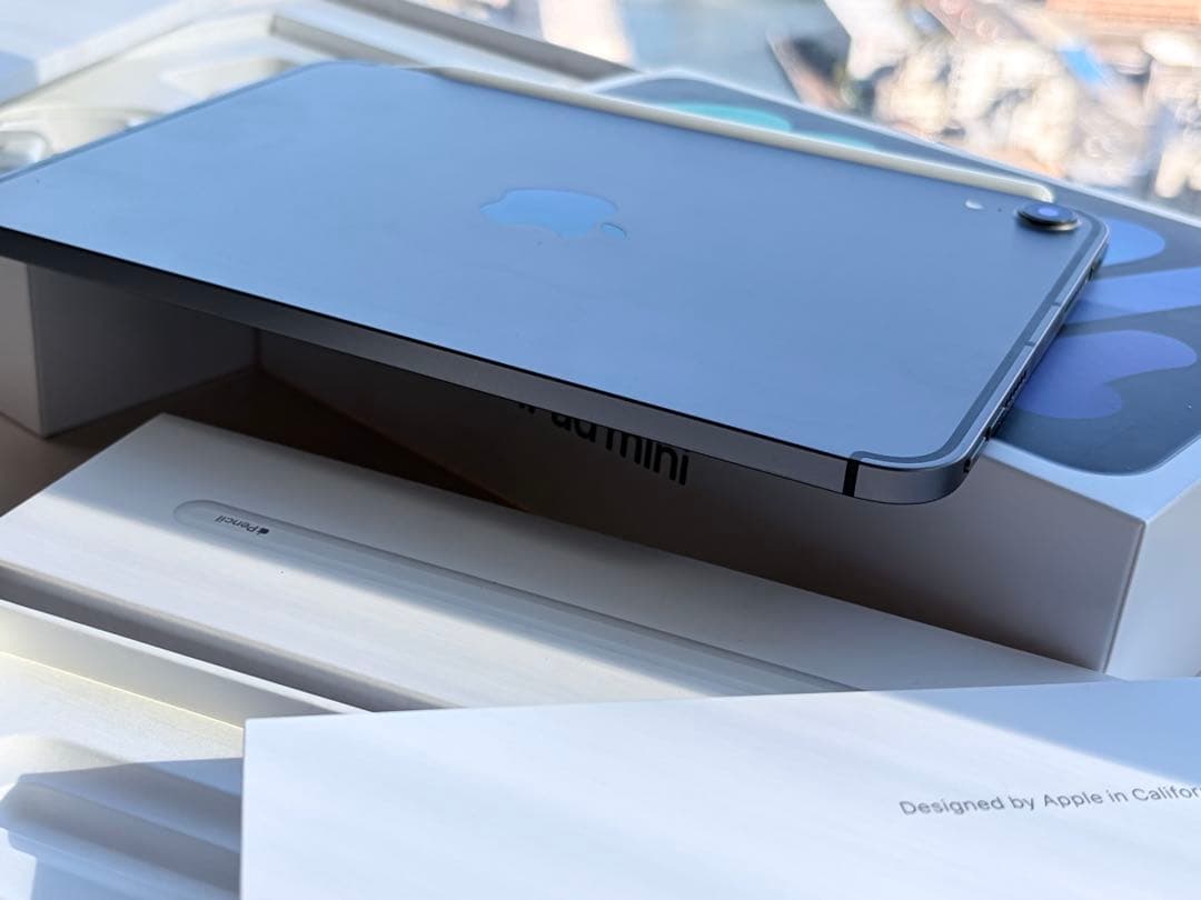 iPad mini6 グレイ 256GB セルラー・Pencil2 付き