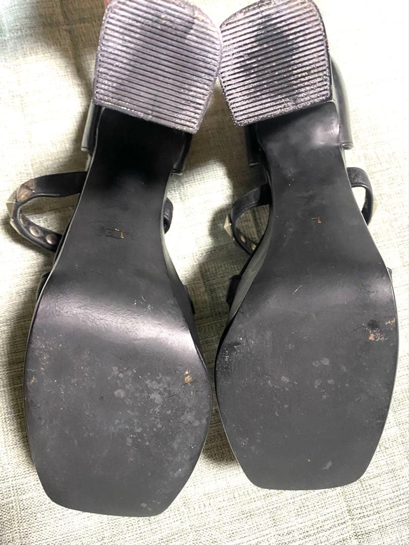 Pii　Hysterics スタッズサンダル　LGB メタリックタンク