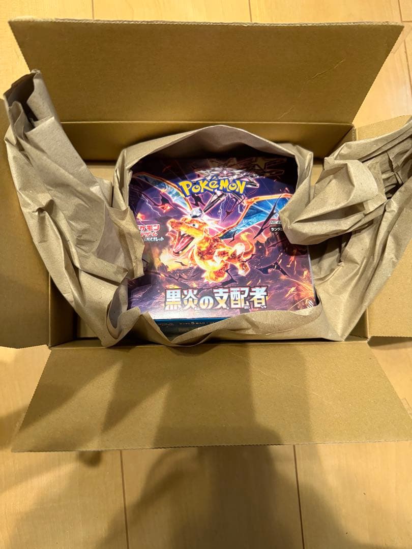 ポケモンカード 黒炎の支配者 box シュリンク付き 未開封 ポケセン産