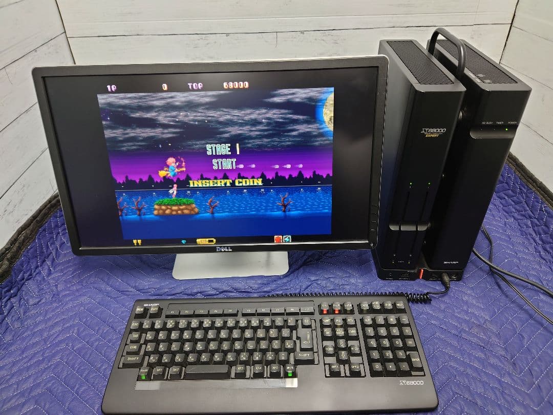 X68000 Expert CZ-602C-BK メンテナンス済本体＋おまけ