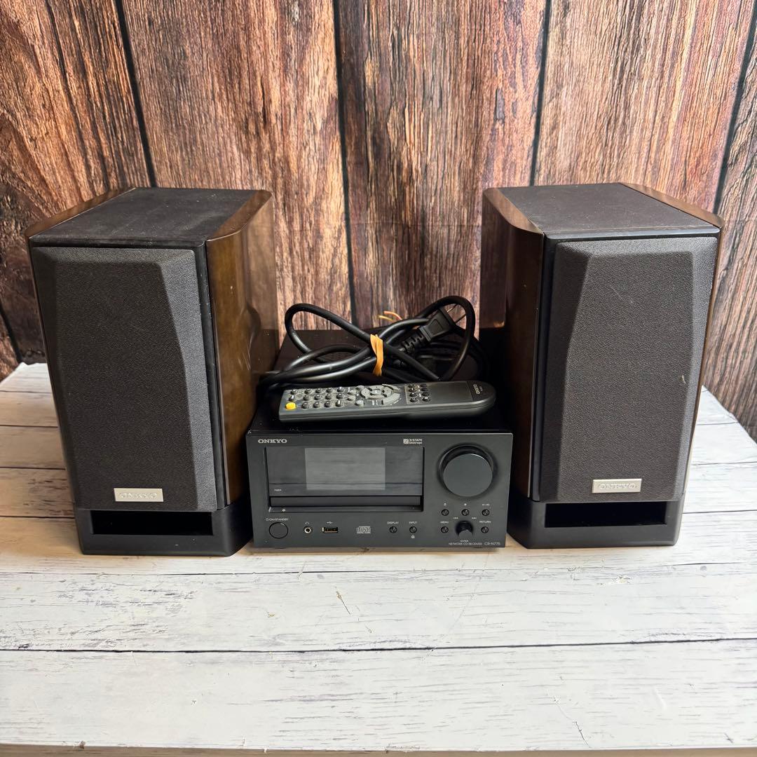 ONKYO CR-N775 レシーバー D-112NFX スピーカー セット