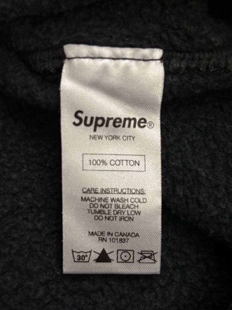 Supreme ビッグロゴ スウェット ブラック Mサイズ