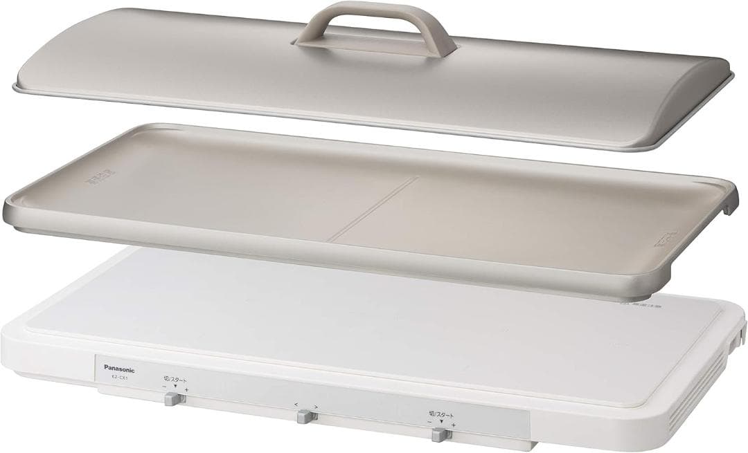 【新品未使用】Panasonic KZ-CX1-W IHデイリーホットプレート