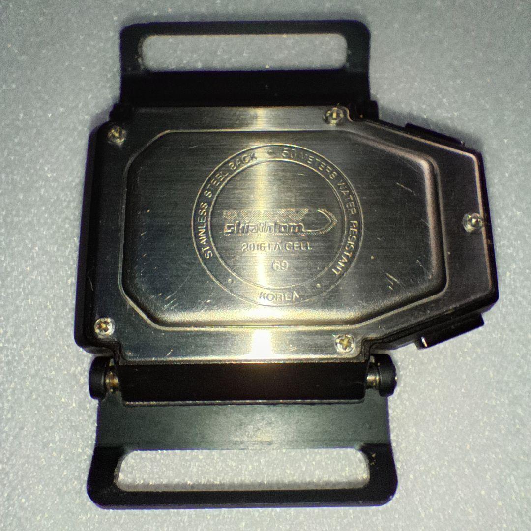 TIMEX SKIATHLOM本体のみ 汎用ベルト付 動作OKタイメックス豆球