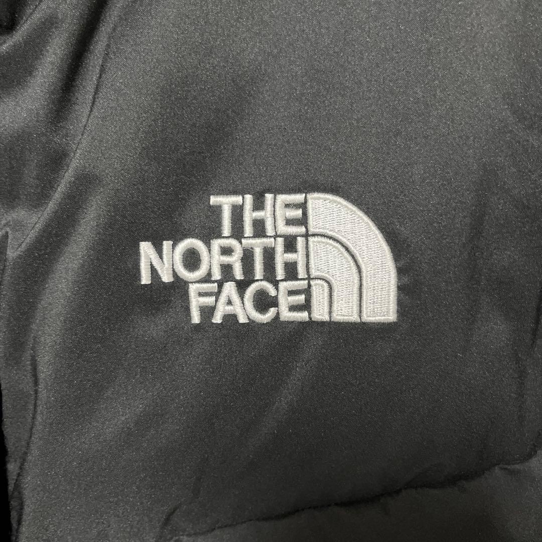 ノースフェイス ベンチコート メンズS レディースL ブラック ロングダウン