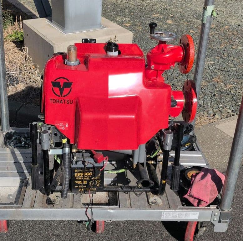 TOHATSU LE2000A 散水・消火エンジンポンプ 　トーハツ