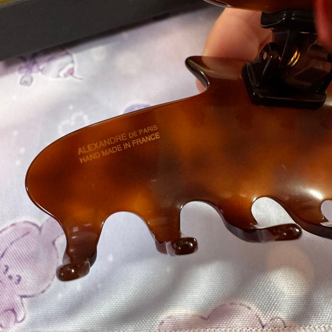 アレクサンドルドゥパリ　ヘアクリップ　Lサイズ