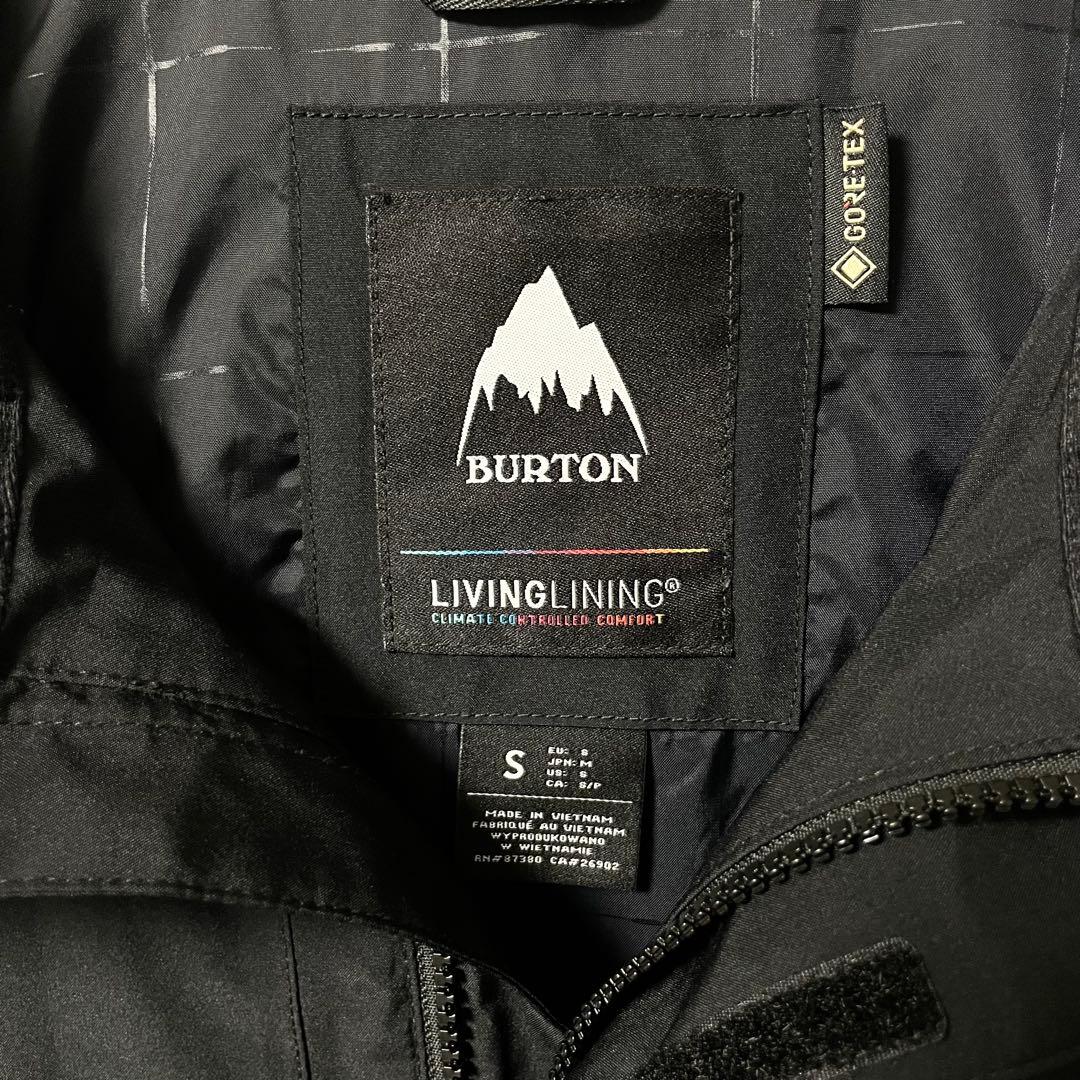 【美品】バートン GORE-TEX Kaylo シェルジャケット 黒 M