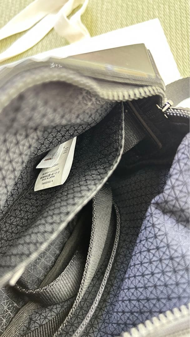 未使用 バオバオ　イッセイミヤケ　 ショルダーバッグ 黒 ブラック キューボイド