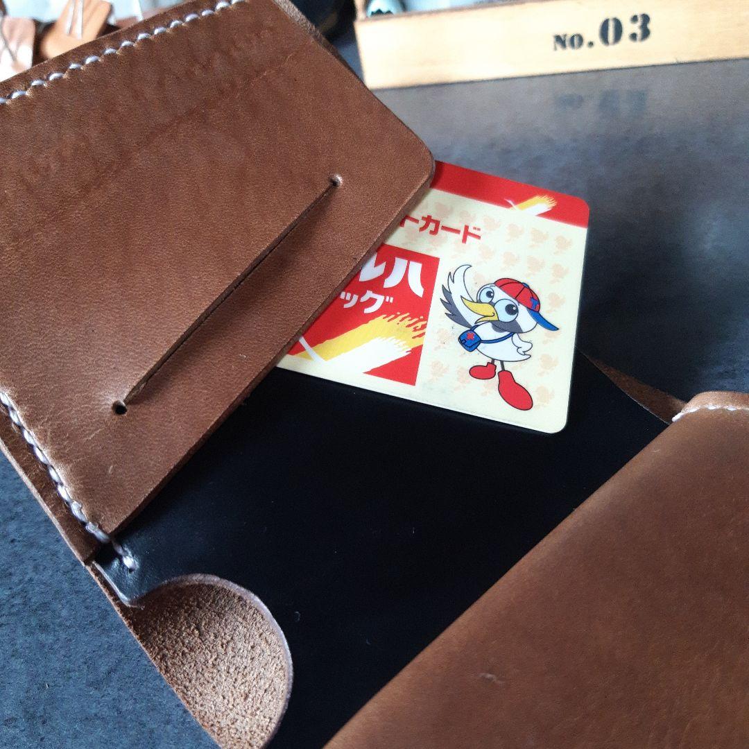 HORWEEN★クロムエクセル　二つ折り財布 ブラック★☆ブラウン