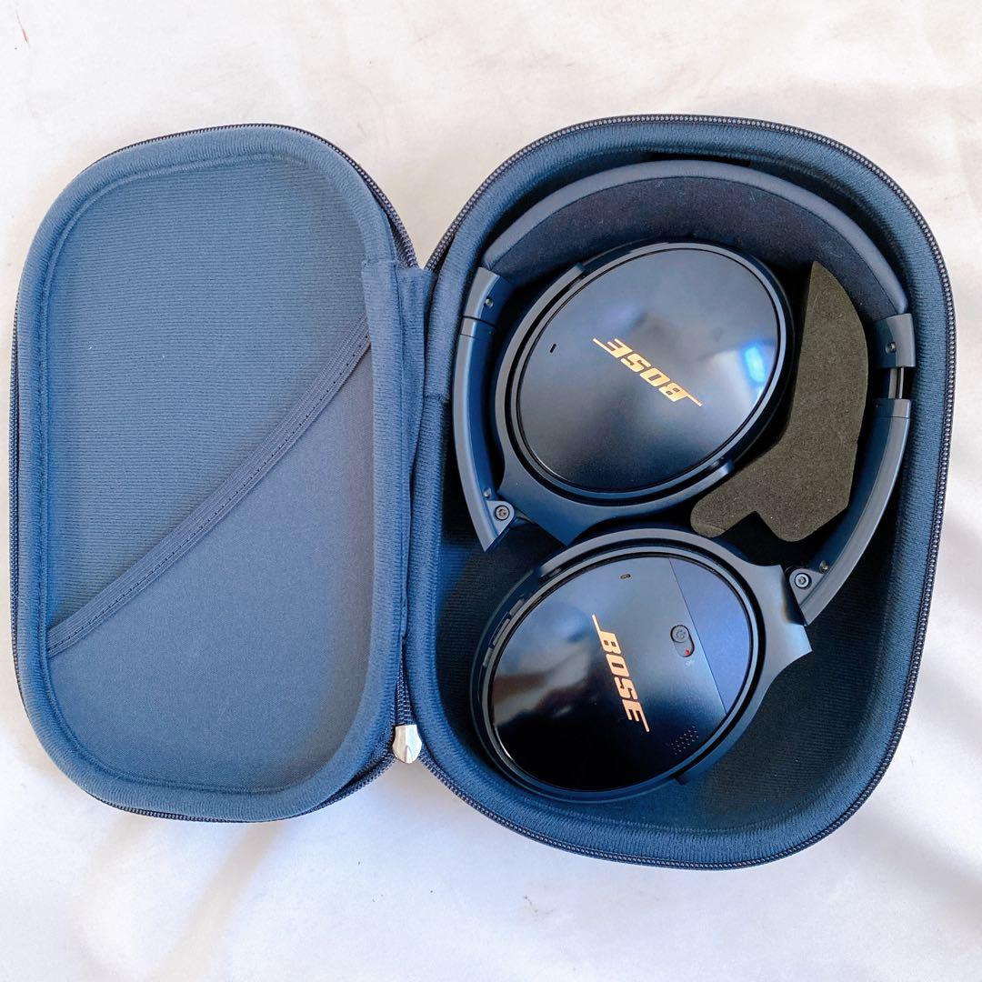 限定　BOSE ワイヤレスヘッドホン　QUIETCOMFORT35 Ⅱ ネイビー