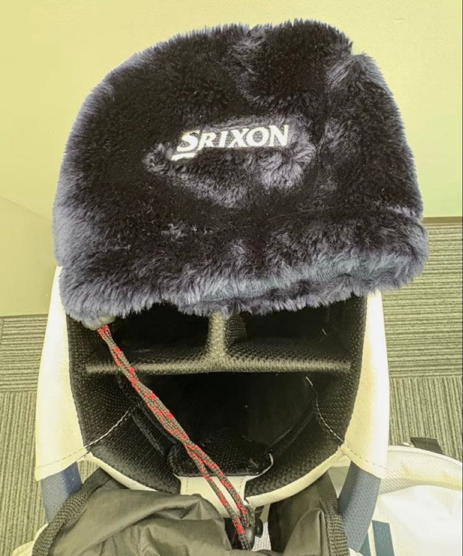 【美品】アディダス　ゴルフ　キャディバック　ホワイト　軽量