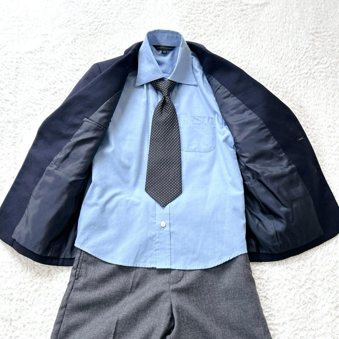ラルフローレン 120 フォーマルスーツ　紺ブレザー 入学式　クリーニング済