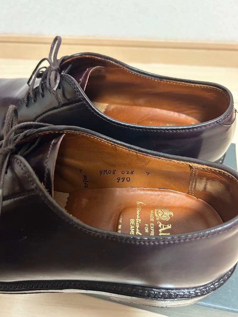 【年始セール】 オールデン Alden 990 9D ビームス購入品