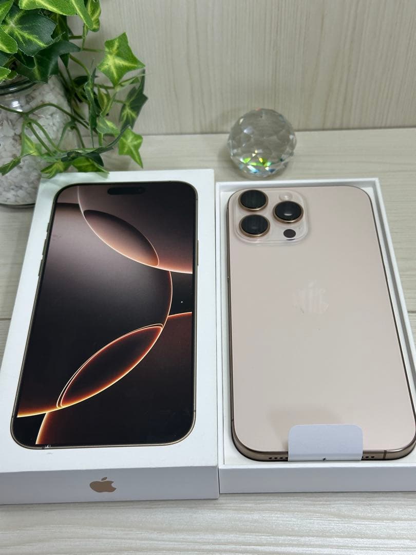 ✨iPhone 16 Pro Max 256GB デザートチタニウム✨