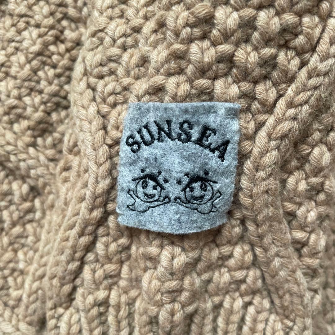 トップス SUNSEA 18aw BELTED FISHERMAN SWEATER 3