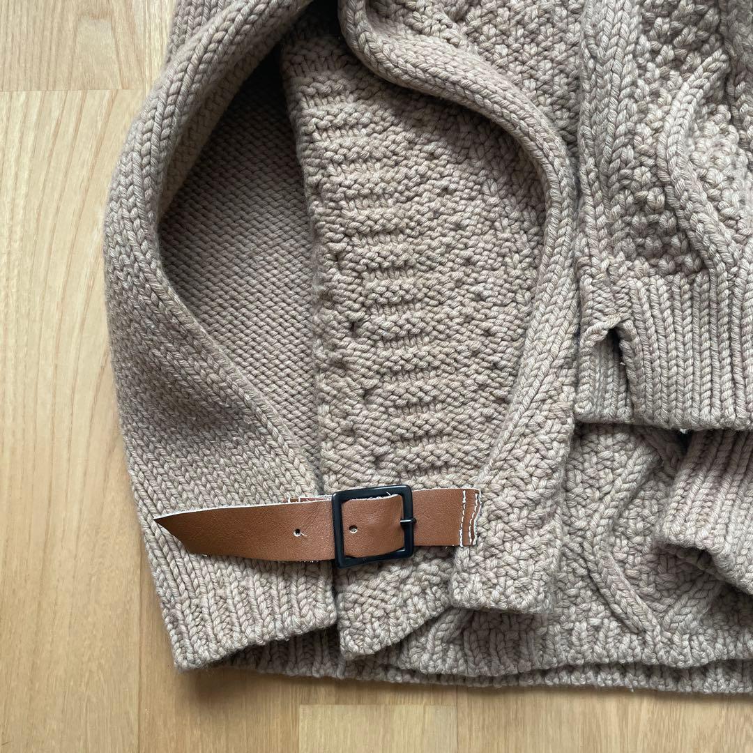 トップス SUNSEA 18aw BELTED FISHERMAN SWEATER 3