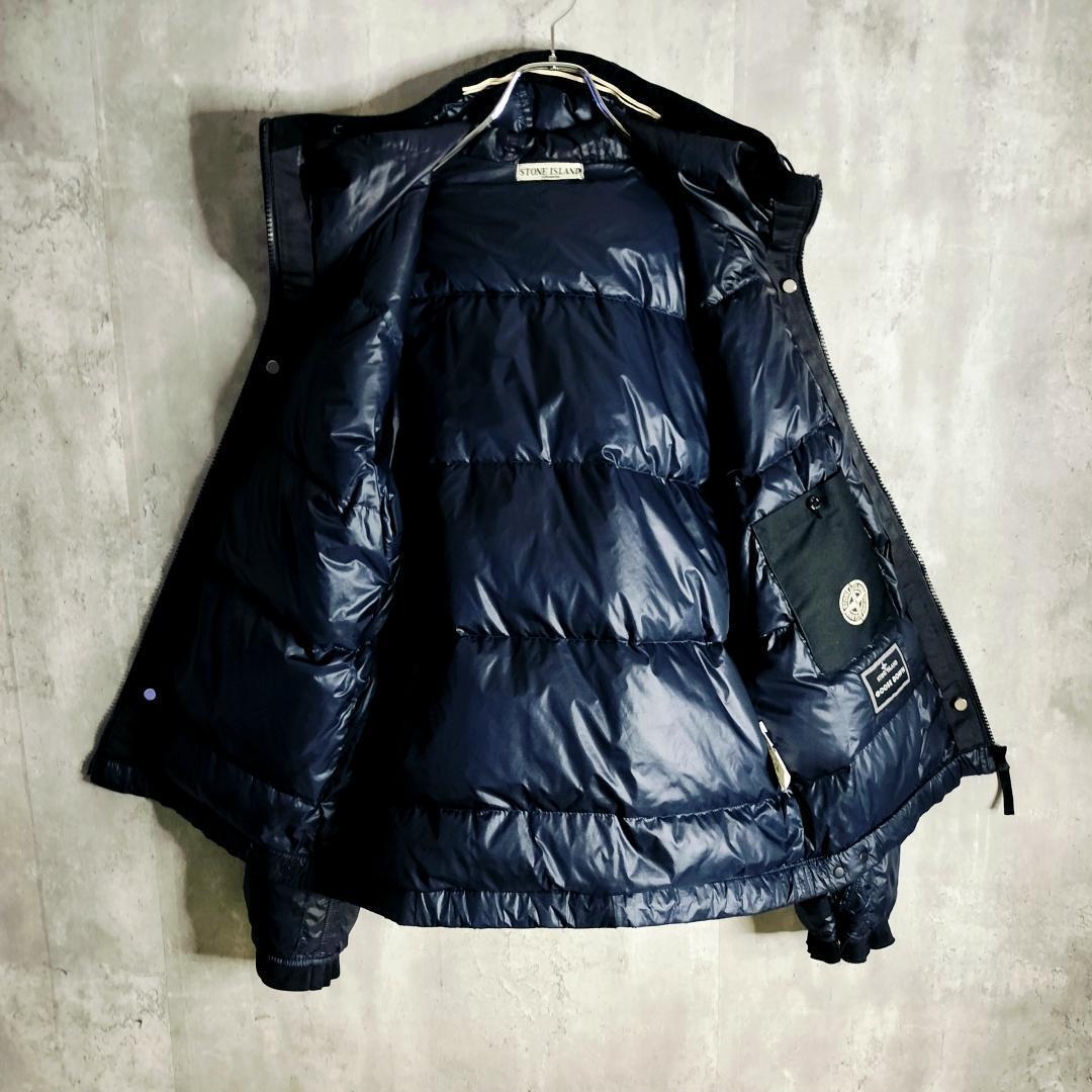 08AW・ハーヴェイ★ストーンアイランド メッシュバッジ グースダウンジャケット