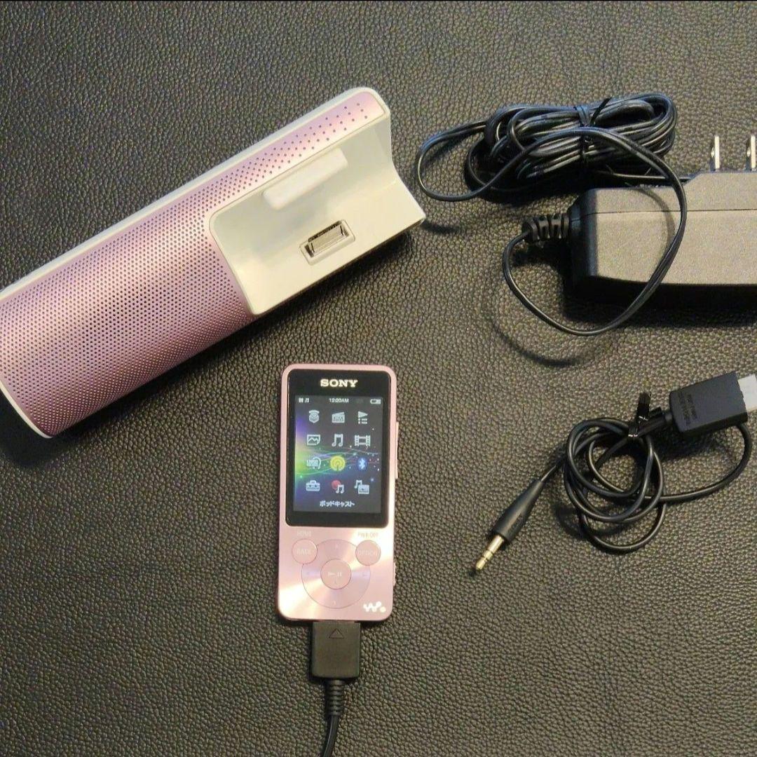 SONYウォークマン NW-S784 スピーカー、ダイレクト録音用ケーブル