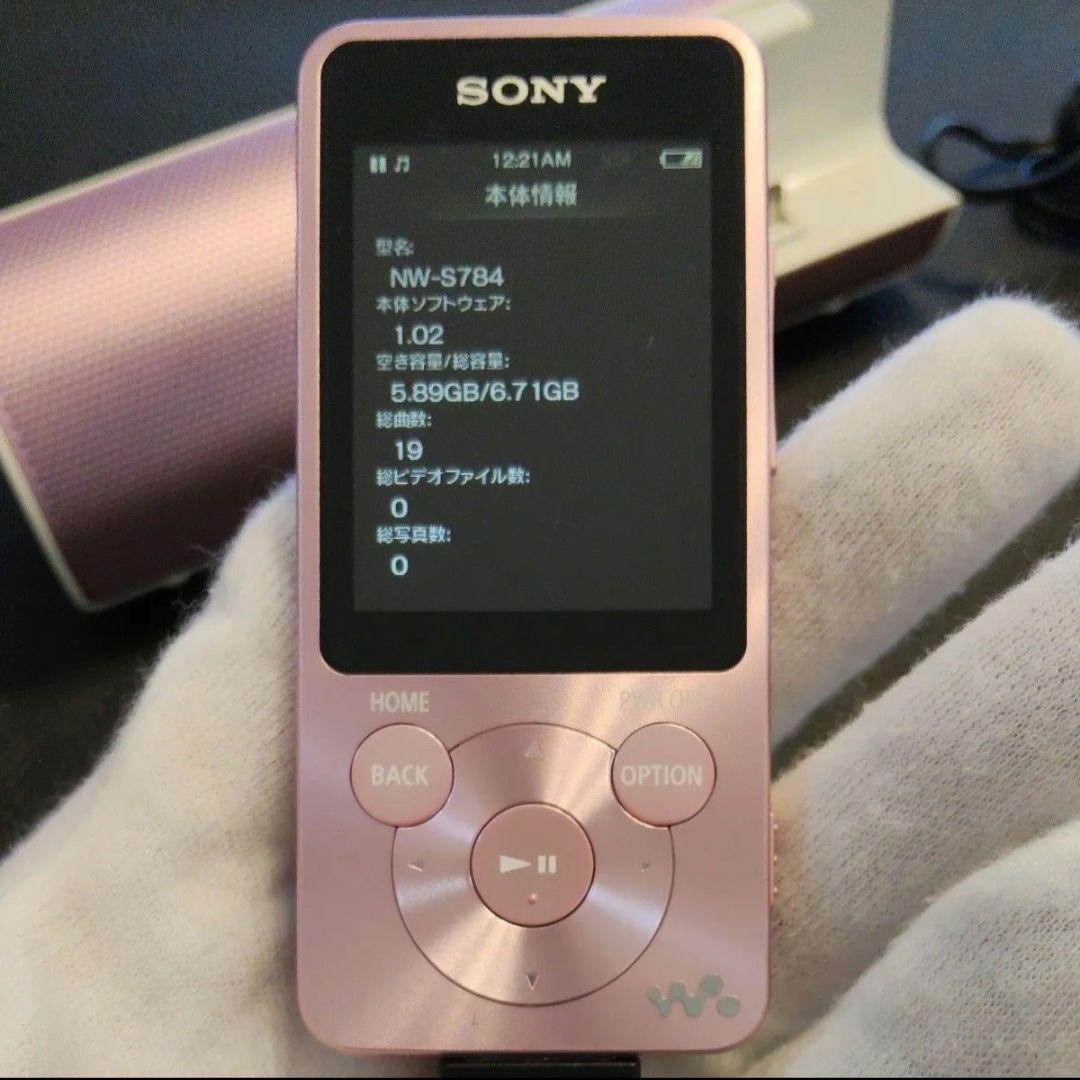 SONYウォークマン NW-S784 スピーカー、ダイレクト録音用ケーブル