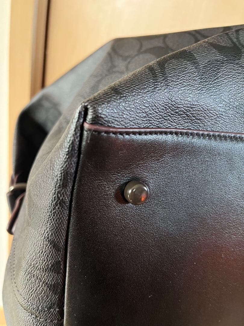 コーチ　トレッカー バッグ シグネチャー キャンバス