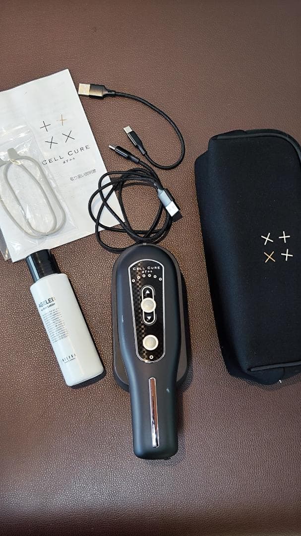 ベレガ セルキュア 4T++ 美顔器 4T Plus コットン化粧水セット