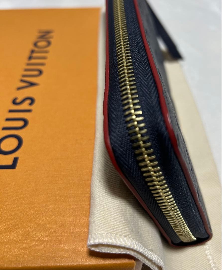 ルイ・ヴィトン長財布 モノグラム・アンプラント ジッピーウォレット