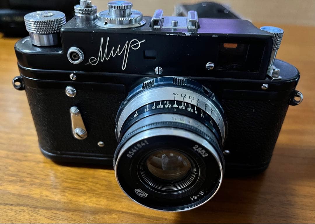 【希少なブラック】MIR ミール レンジファインダーカメラ