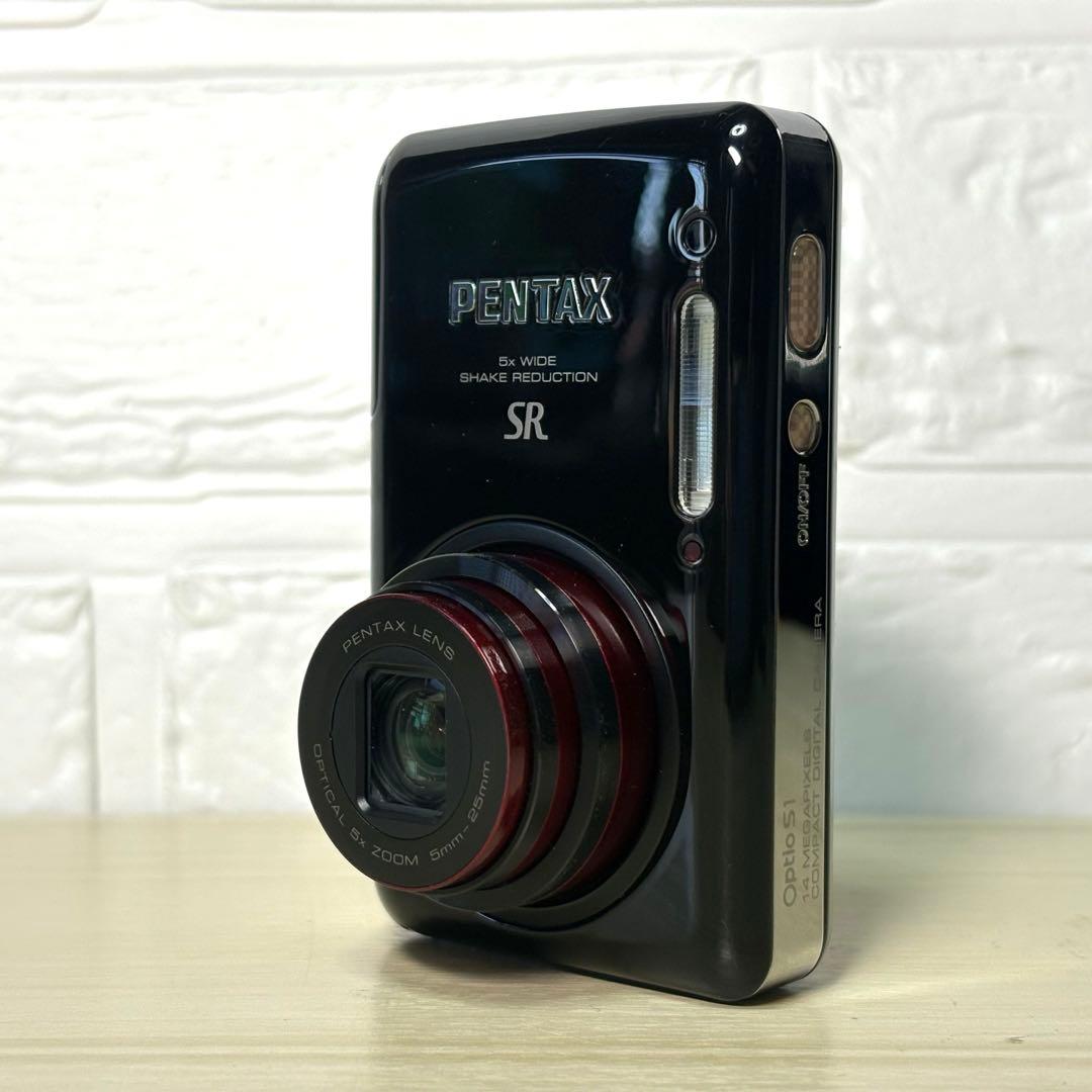 【美品】PENTAX Optio S1 SR コンデジ ペンタックス オプティオ