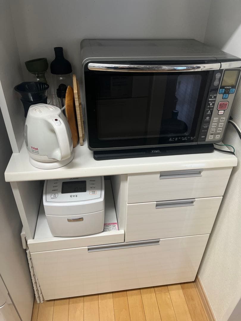 【なぎ】他の方の購入不可です。 ニトリ　キッチンボード　ダリア80