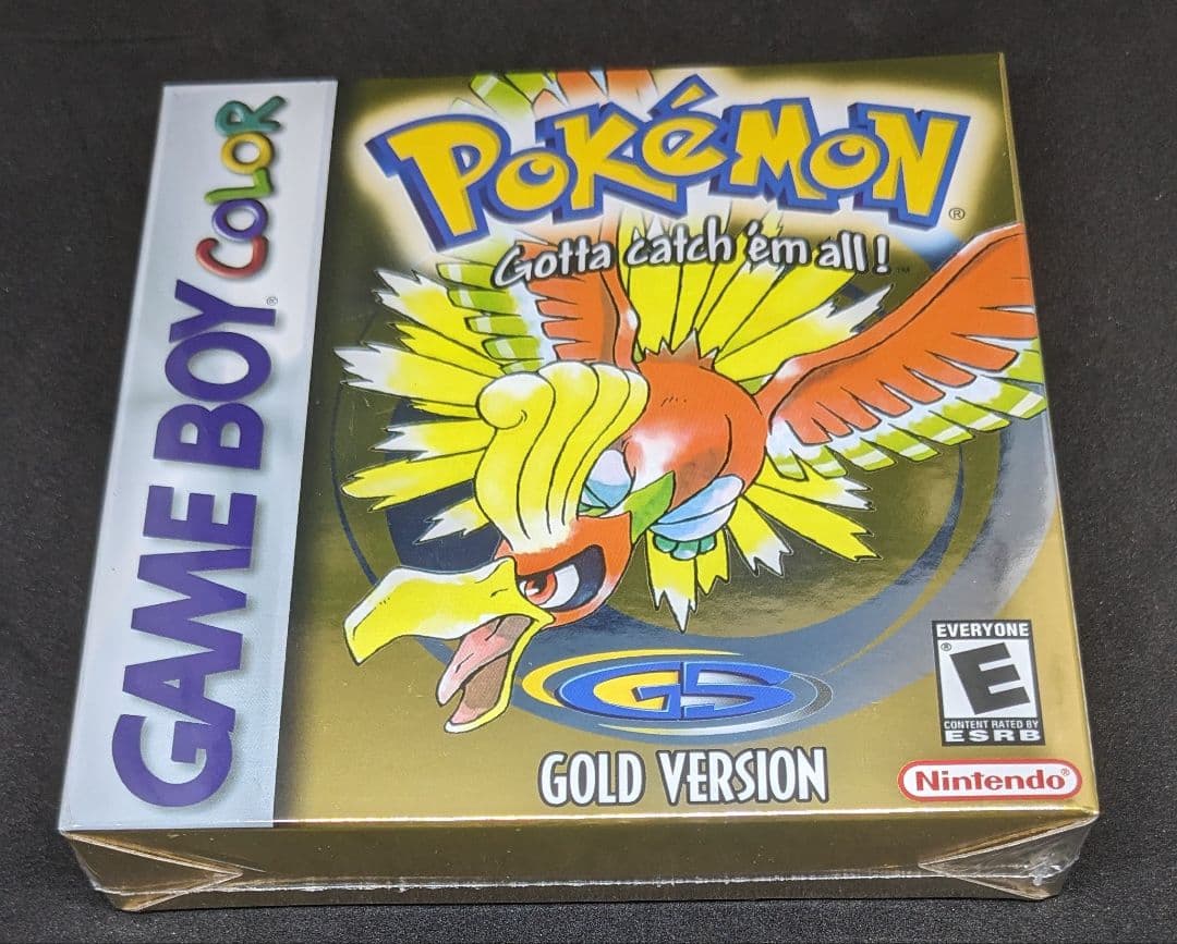 ポケモン　金銀クリスタル　未開封