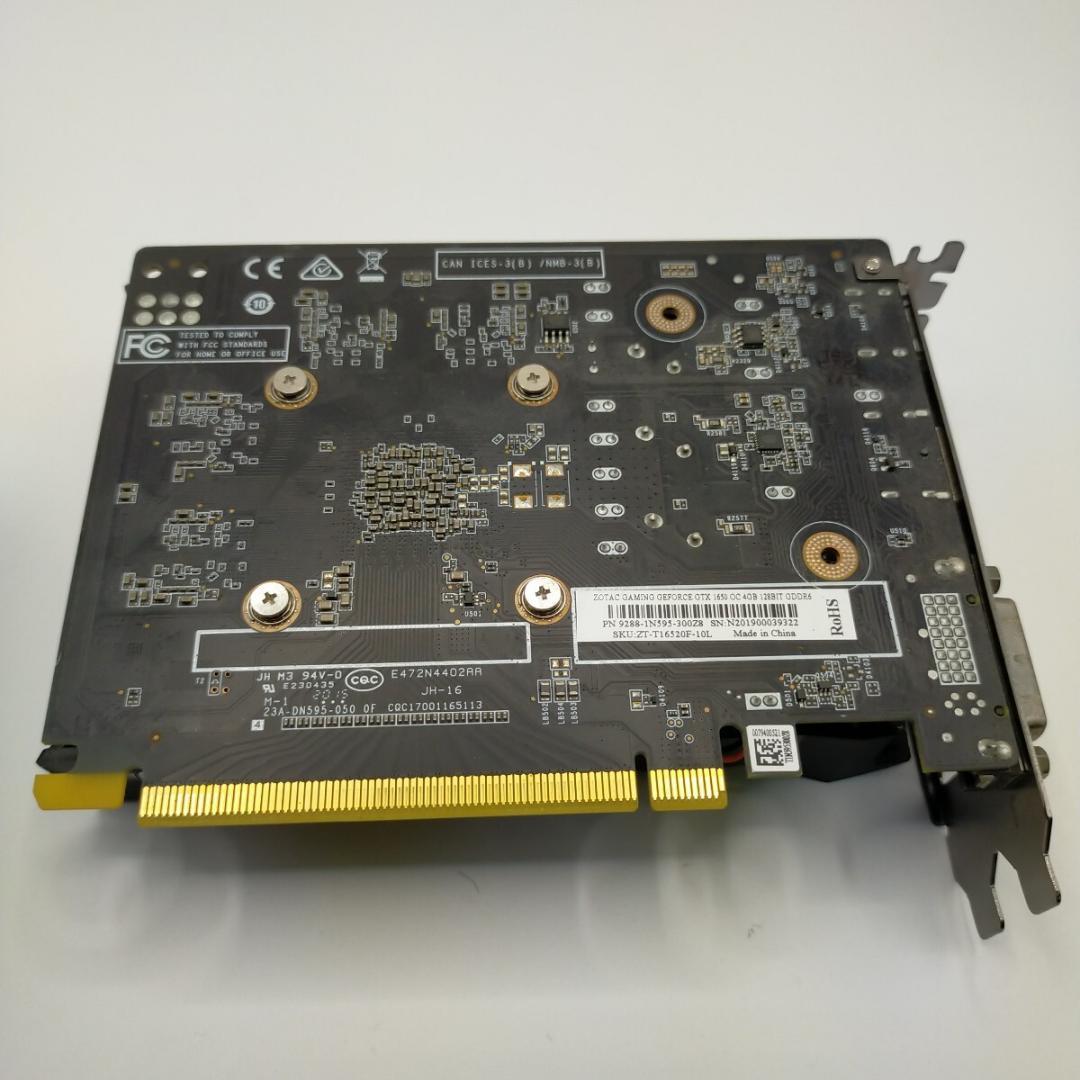 グラフィックボード・グラボ・ビデオカード GAMING GeForce GTX 1650 OC GDDR6 4GB