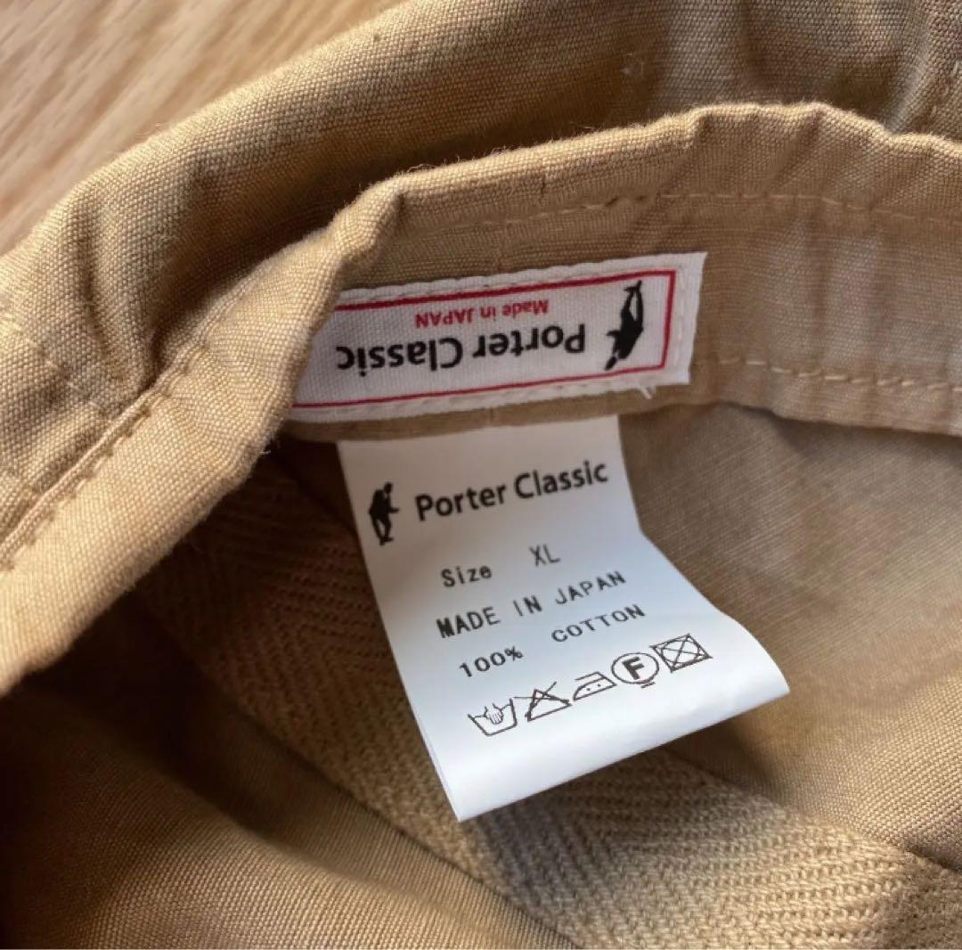 未使用　ポータークラシック　ベレー帽　ハンチング　キャスケット　帽子　ベージュ