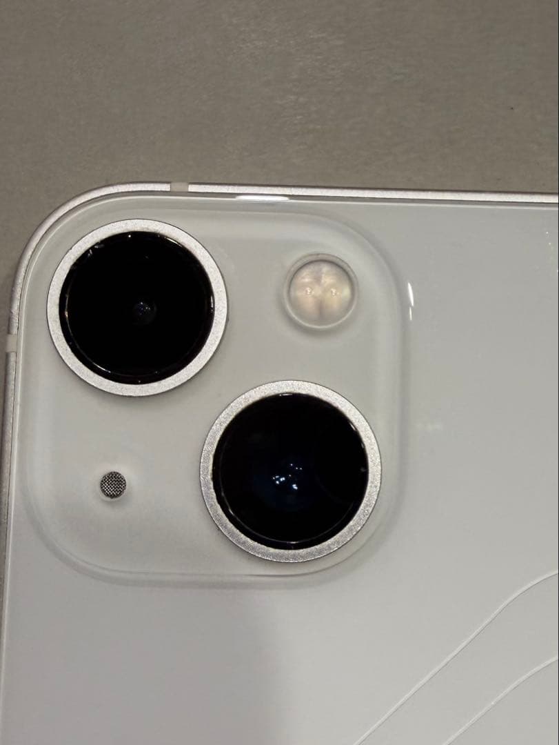 iPhone13mini 背面割れ 充電容量75%