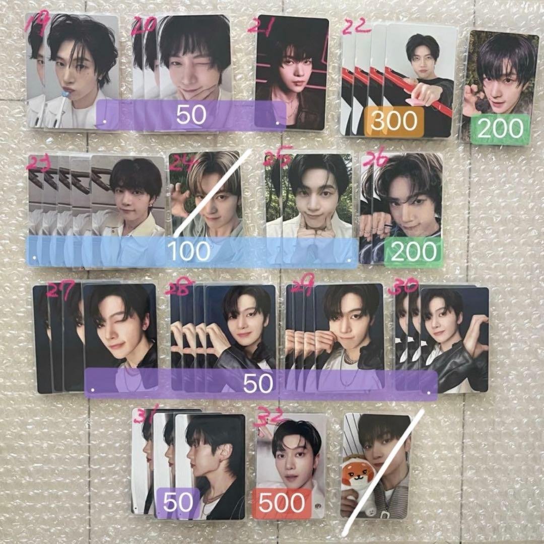 ZEROBASEONE ジャンハオ ソクマシュー トレカ まとめ売り