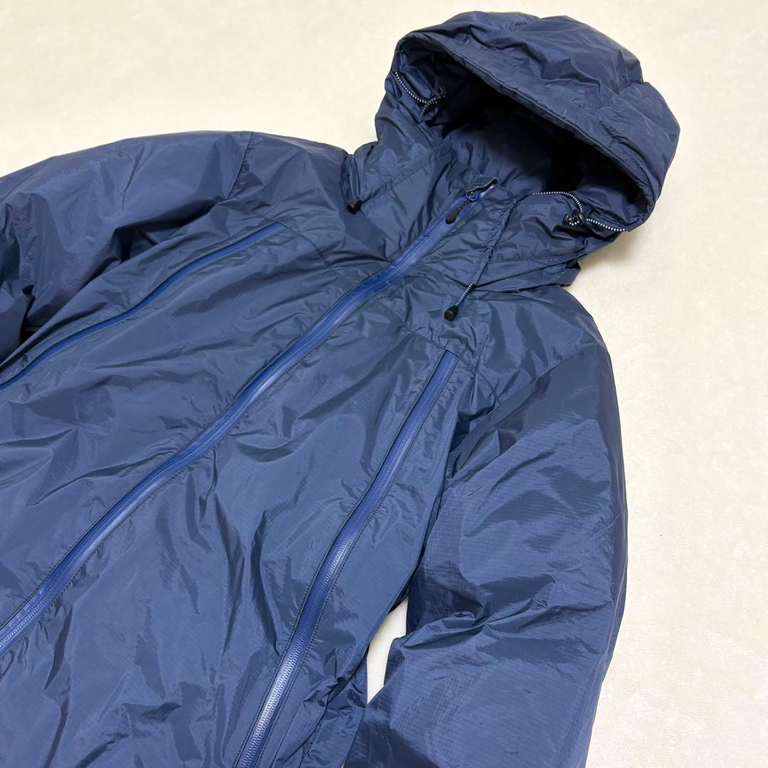 美品 アーバンリサーチ NANGA ダウンジャケット 別注 オーロラ 紺 ID