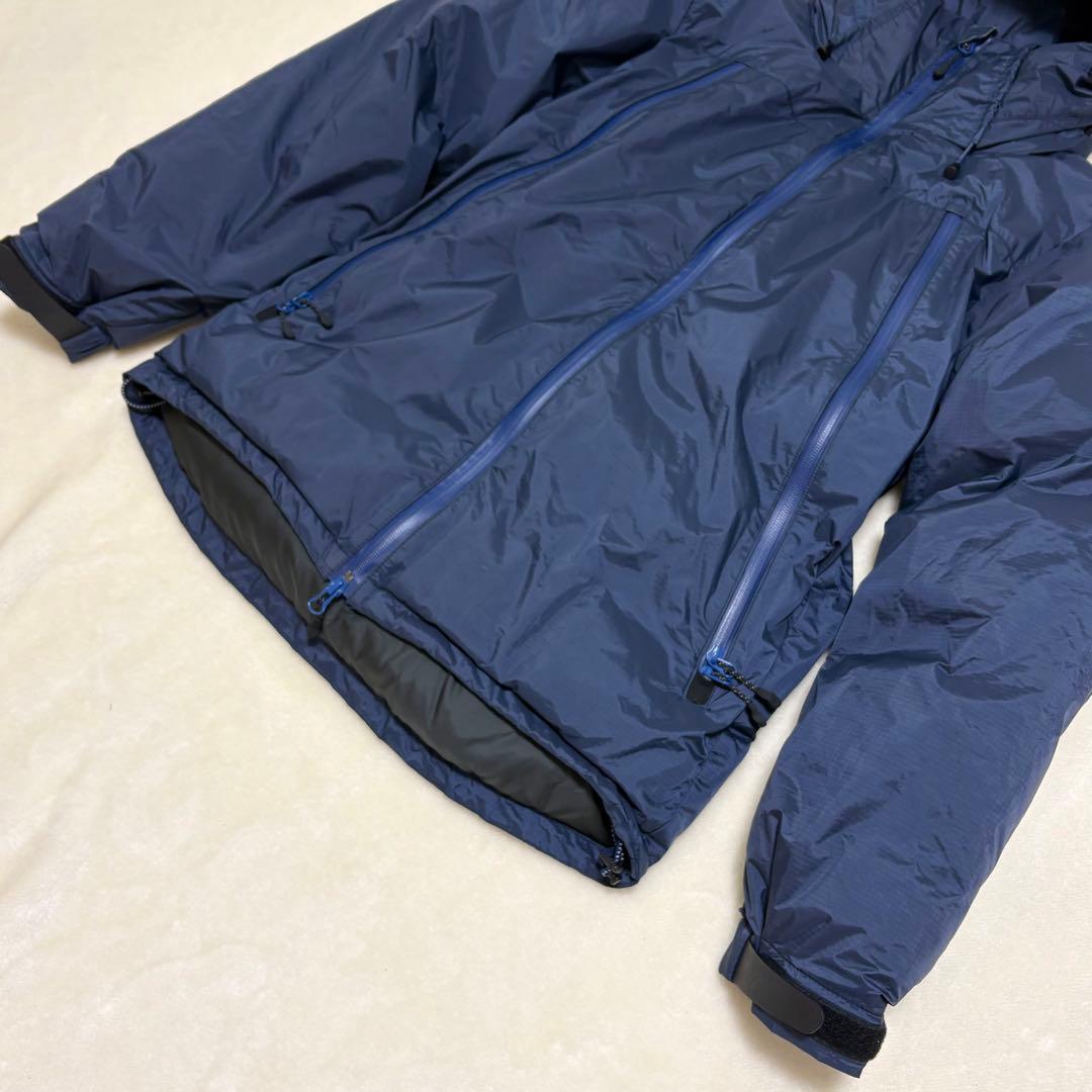 美品 アーバンリサーチ NANGA ダウンジャケット 別注 オーロラ 紺 ID