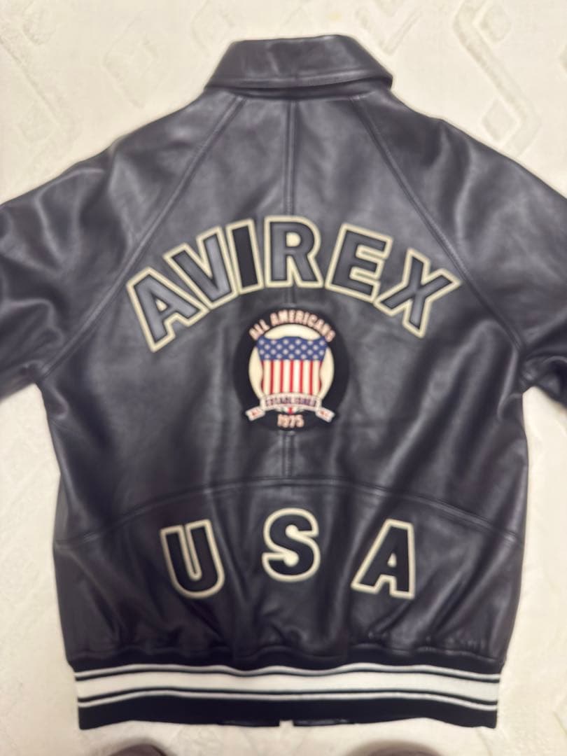 AVIREX アヴィレックス バーシティー シグネチャー レザージャケット