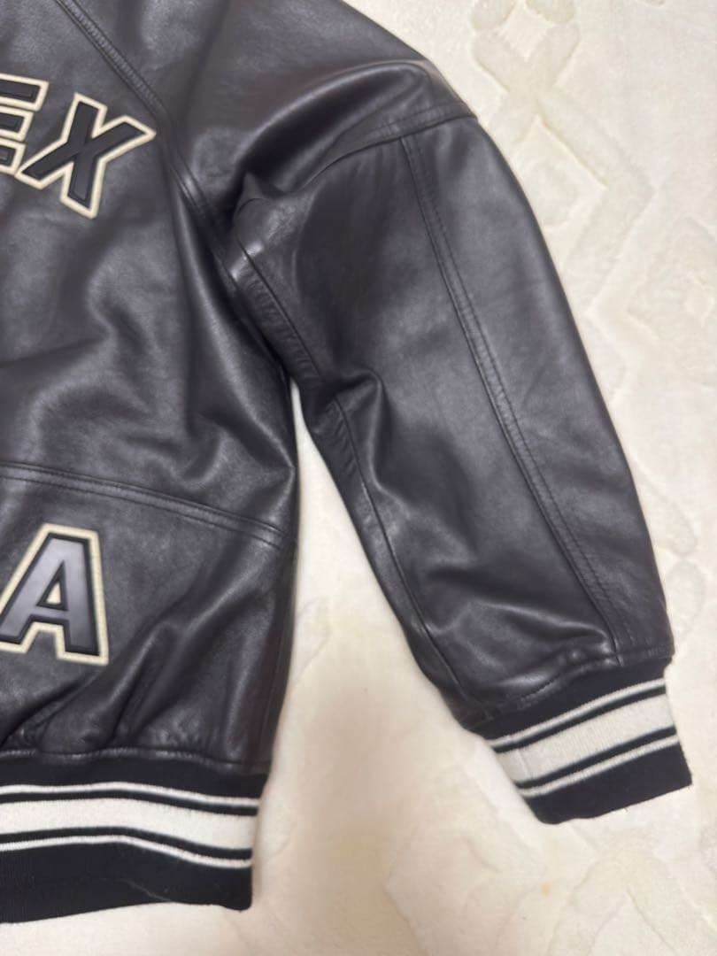 AVIREX アヴィレックス バーシティー シグネチャー レザージャケット