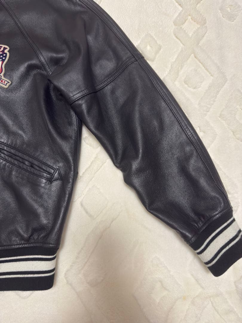 AVIREX アヴィレックス バーシティー シグネチャー レザージャケット